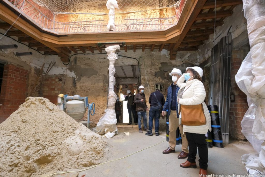 Las obras de rehabilitación de la finca situada en Botica, 29 se encuentran al 70% de ejecución